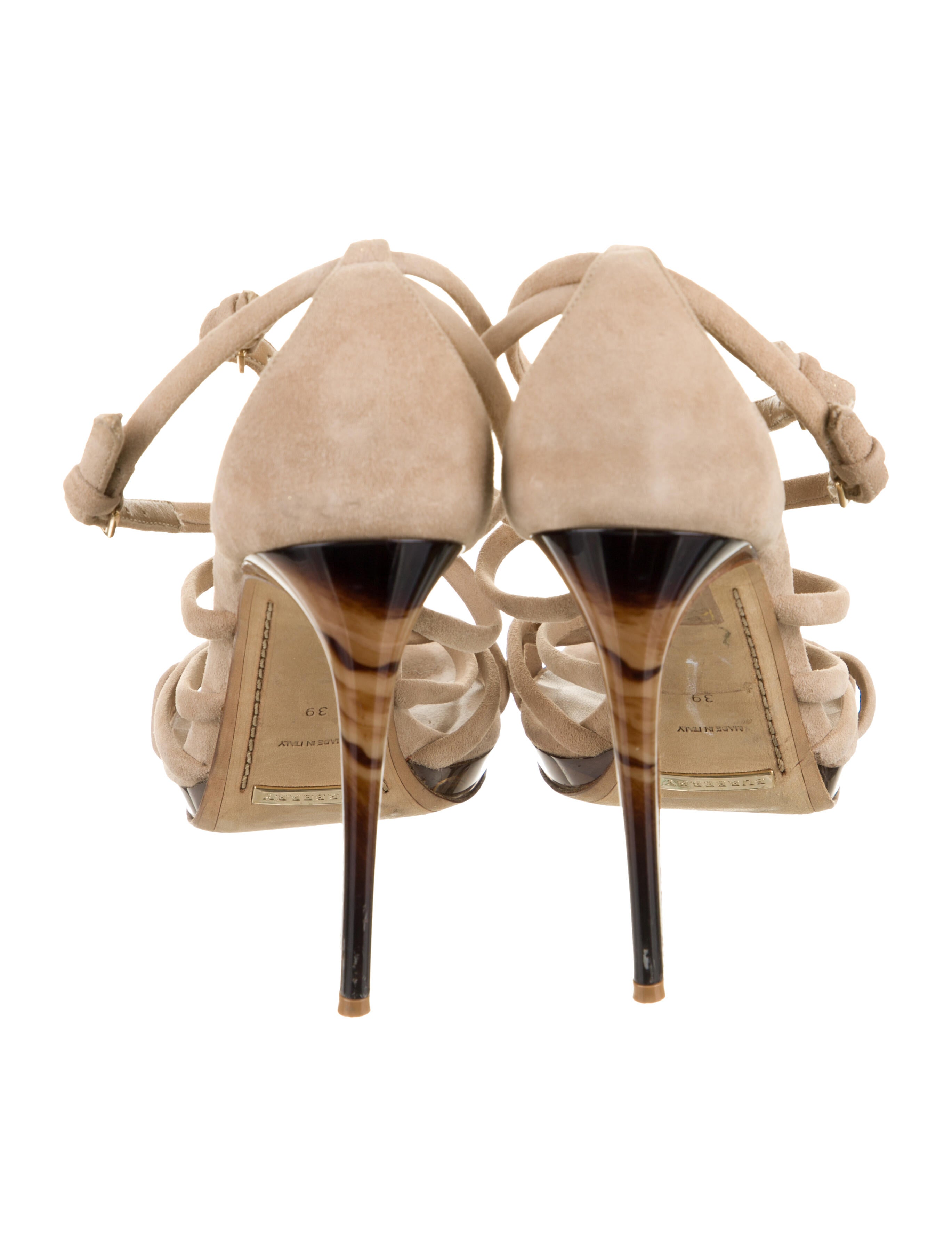 Burberry Suede Sandals